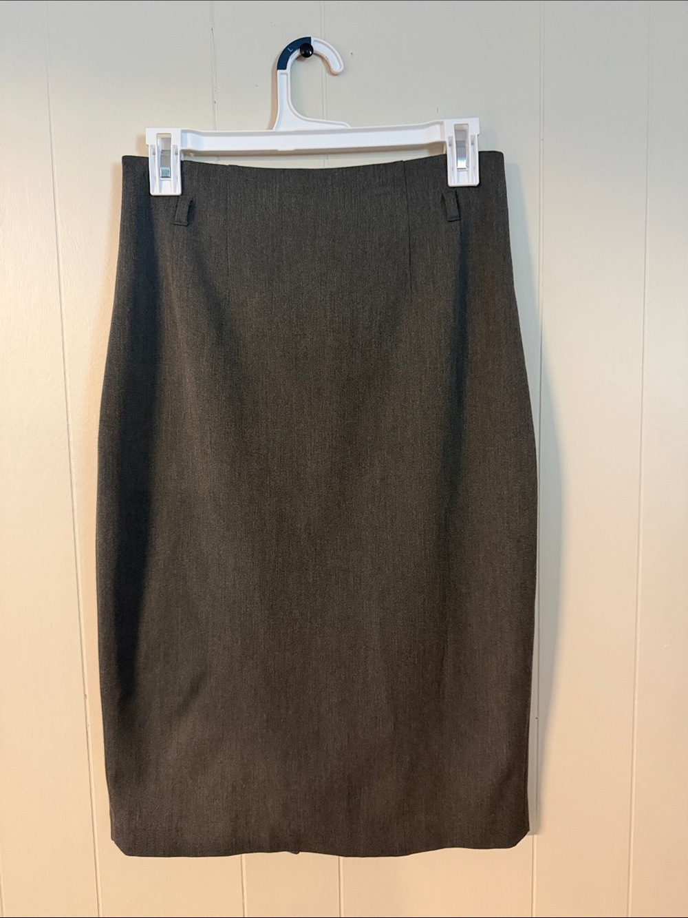 Express Dark Gray Pencil Skirt